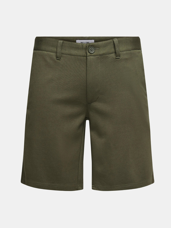 ONLY & SONS Khaki színű rövidnadrág ONLY & SONS Mark