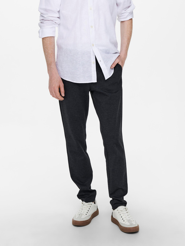 ONLY & SONS Sötétkék férfi chino nadrág ONLY & SONS Mark