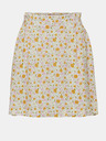 Selected Femme Sárga és krémszínű virágos szoknya Selected Femme Milly