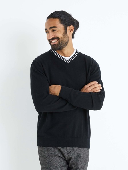 Celio Fekete férfi pulóver Celio Beretro