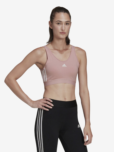adidas Performance Világos rózsaszín sportmelltartó adidas Performance