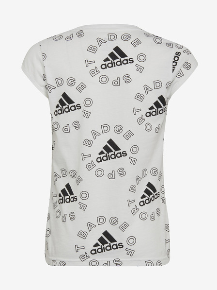 adidas Performance Fehér női mintás póló adidas Performance