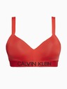 Calvin Klein Demi Bralette Plus Size High Risk Red Fürdőruha felső