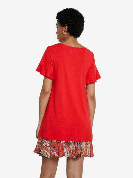 Desigual Piros miniruha Desigual mellény Kali