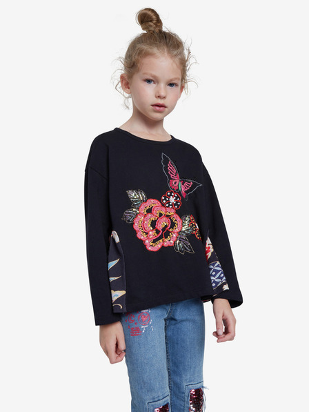 Desigual Fekete lányos Desigual TS Norwich póló