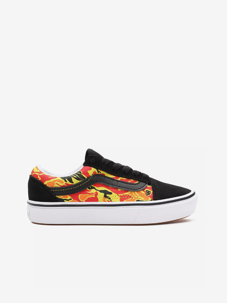 Vans Flame Camo ComfyCush Old Skool Gyerek sportcipő