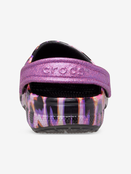 Crocs Lila lányoknak állatmintás Crocs papucsok