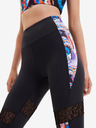 Desigual Fekete női Desigual Lotus leggings