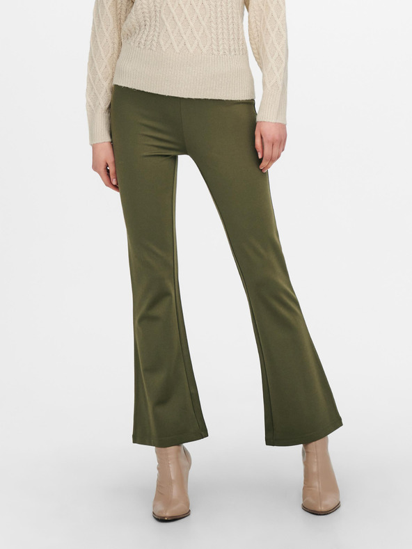 Jacqueline de Yong Khaki színű nadrág JDY Pretty