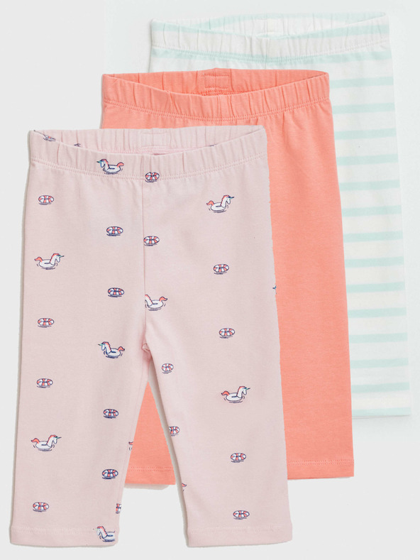 GAP Baby leggings mintás, 3 db GAP