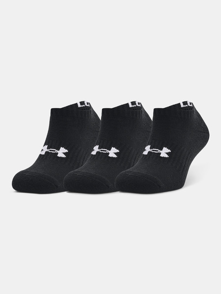 Under Armour Core No Show Zokni 3 pár