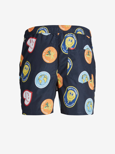 Jack & Jones Sötétkék fiú rövidnadrág Jack & Jones Fiji nyomtatással