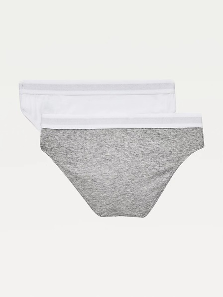 Tommy Hilfiger Underwear Két darabos lánynadrág szett fehér és szürke színben Tommy Hilfiger alsónemű
