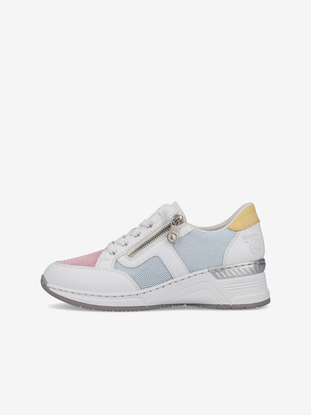 Rieker Fehér női slip on tornacipő Rieker
