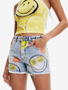 Desigual Smiley Rövidnadrág