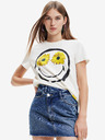 Desigual Margarita Smiley Póló