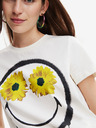 Desigual Margarita Smiley Póló