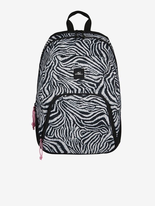 O'Neill Fekete-fehér állatmintás hátizsák O'Neill WEDGE BACKPACK O'Neill WEDGE BACKPACK