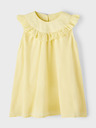 name it Világossárga lányruha name it Fetulle