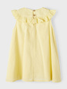 name it Világossárga lányruha name it Fetulle