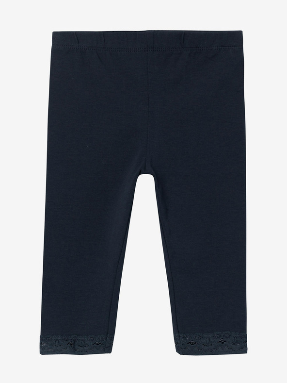 name it Sötétkék rövid csipkés lány leggings név Vista