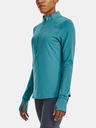 Under Armour UA Qualifier Run 2.0 1/2 Zip-BLU Póló