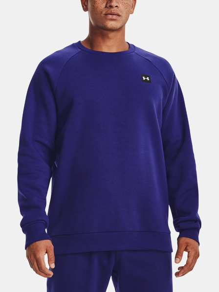 Under Armour UA Rival Fleece Crew-BLU Melegítő felső