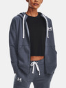 Under Armour Rival Fleece FZ Hoodie-GRY Melegítő felső