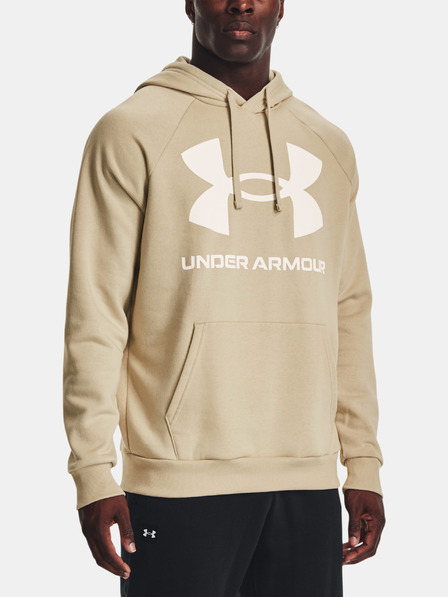 Under Armour UA Rival Fleece Big Logo HD-BRN Melegítő felső