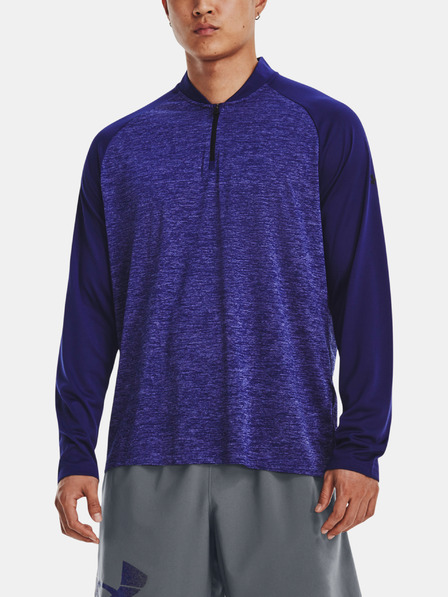 Under Armour UA Tech 2.0 Novelty 1/4 Zip-BLU Póló