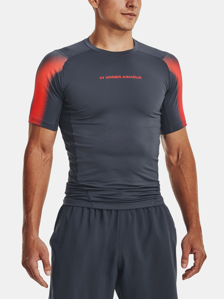 Under Armour UA HG Armour Novelty SS-GRY Póló