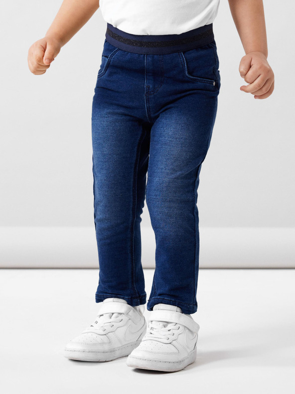 name it Sötétkék lány slim fit farmer name it Salli