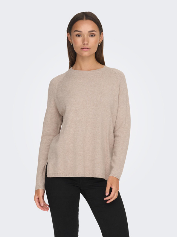 Jacqueline de Yong Beige női JDY Marco pulóver