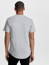 ONLY & SONS Világosszürke csíkos alappóló ONLY & SONS Matt