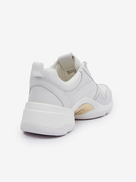 Michael Kors Fehér női bőrből készült Michael Kors Orion Trainer tornacipő
