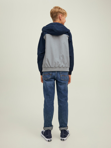 Jack & Jones Szürke és sötétkék Jack & Jones Rush fiú Jack & Jones férfi kabát