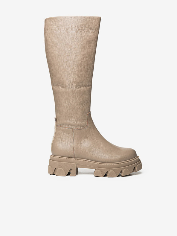 Steve Madden Bézs színű női bőr Steve Madden Mana csizma
