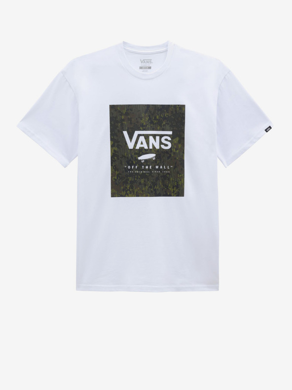 Vans Classic Print Box Póló Fehér akciós termékkép 1