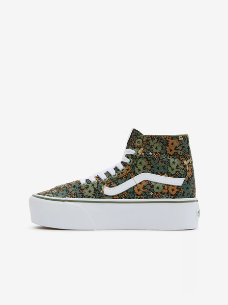 Vans VANS SK8-Hi Tapered Stackform bokacipő női zöld és barna színben