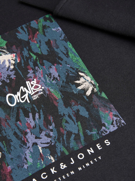 Jack & Jones Fekete Jack & Jones Silver fiú melegítőfelső