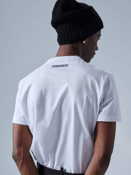 DSQUARED2 Fehér férfi póló DSQUARED2