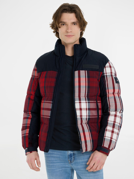 Tommy Hilfiger New York Check Puffer Dzseki