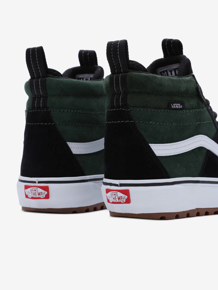 Vans Zöld és fekete férfi bokacipő szarvasbőr részletekkel VANS SK8-Hi