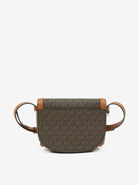 Michael Kors Sötétbarna Michael Kors Hally Crossbody kézitáska