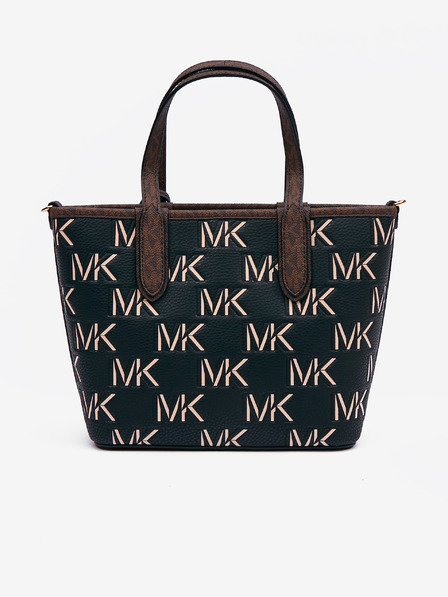 Michael Kors Barna és fekete női mintás bőr 2in1 Michael Kors nyitott női táska Michael Kors nyitható táska
