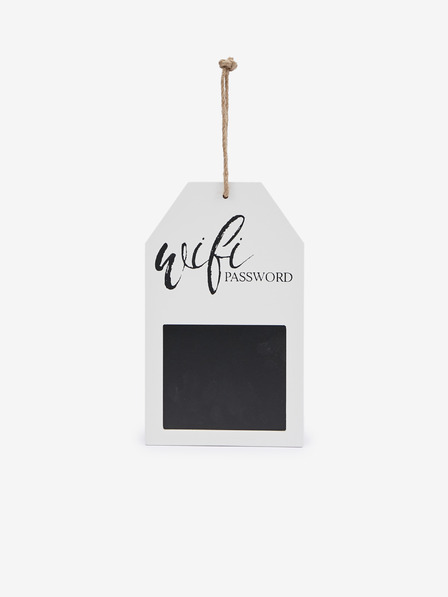 SIFCON Felakasztható tábla Wi-Fi jelszóhoz 25 x 15 cm SIFCON