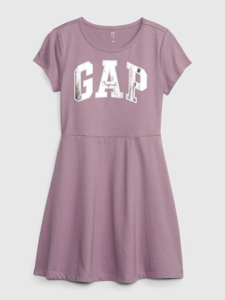 GAP Gyerek fémes logós ruha GAP