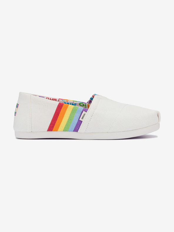 TOMS Unity Rainbow Slip On Toms