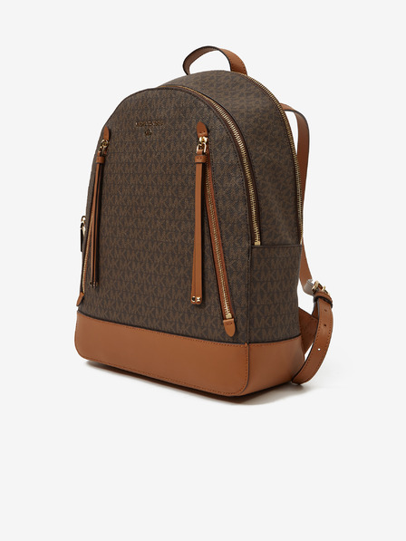 Michael Kors Sötétbarna női Michael Kors mintás hátizsák