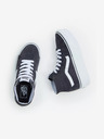 Vans Sötétszürke női boka szarvasbőr tornacipő VANS UA SK8-Hi Tapered Stackform
